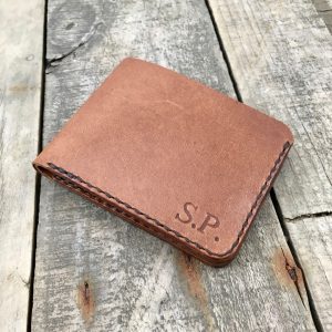 Kangaroo Leather Wallet. The Turrella in Ochre