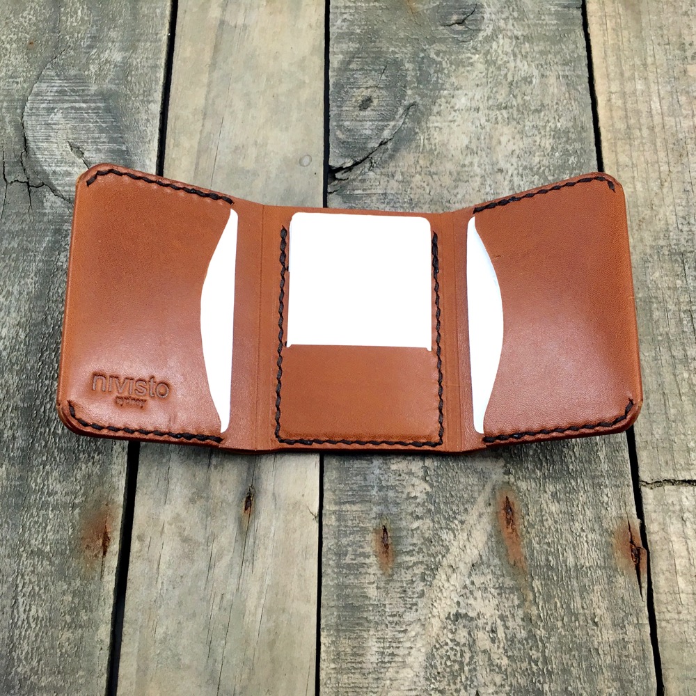 Redfern Kangaroo Leather Trifold Wallet