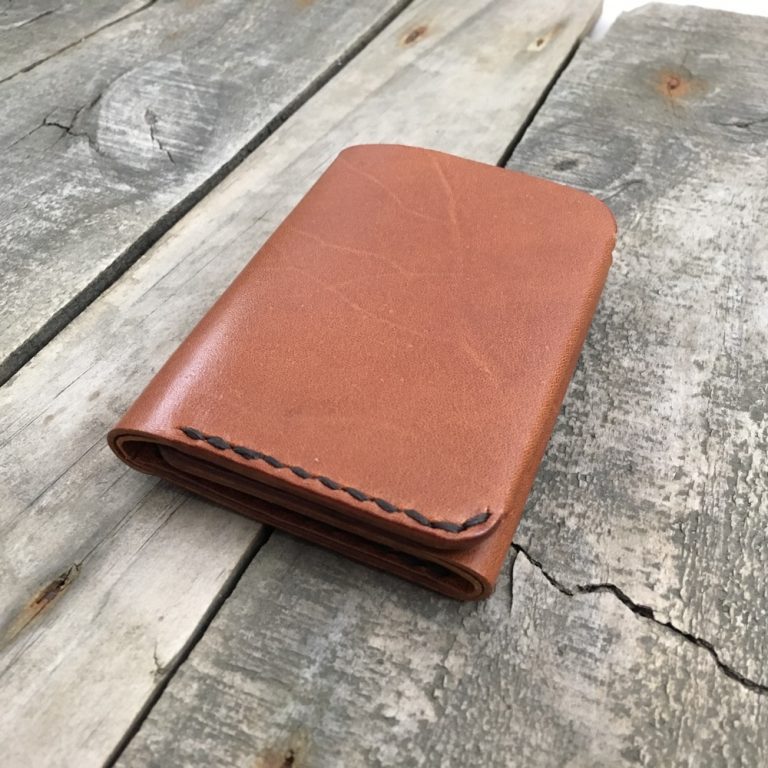 Kangaroo Leather Trifold Wallet