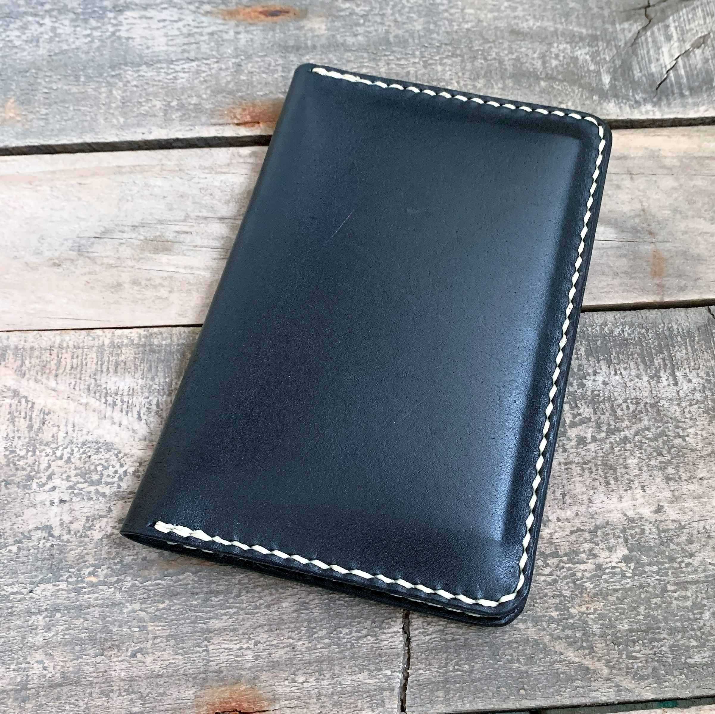 Kangaroo Leather Passport Wallet – Lazy 3 Leather Co