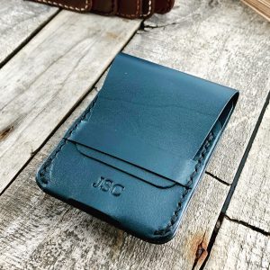 kangaroo leather minimalist wallet